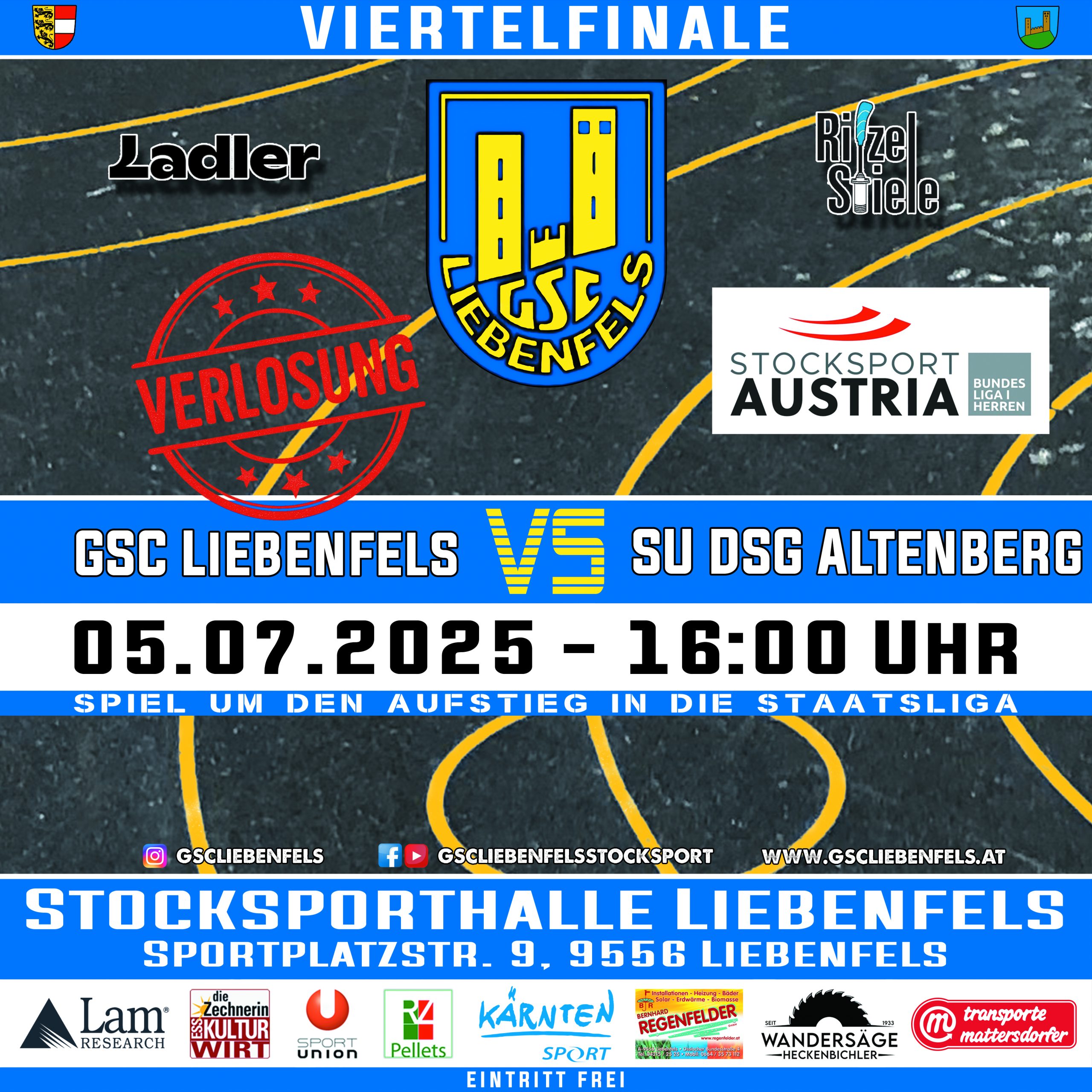 DAS SPIEL DER SAISON STEHT AN!