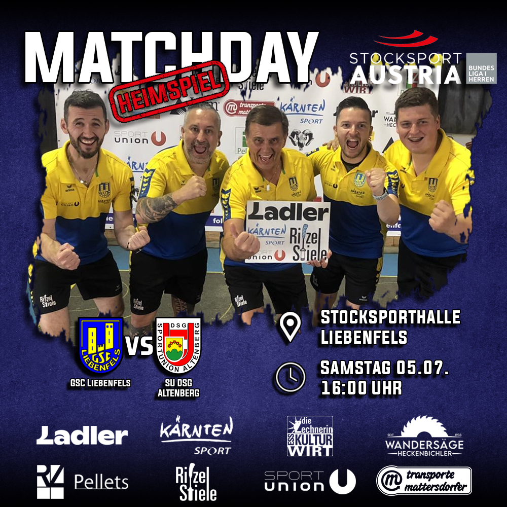 DAS SPIEL DER SAISON STEHT AN!