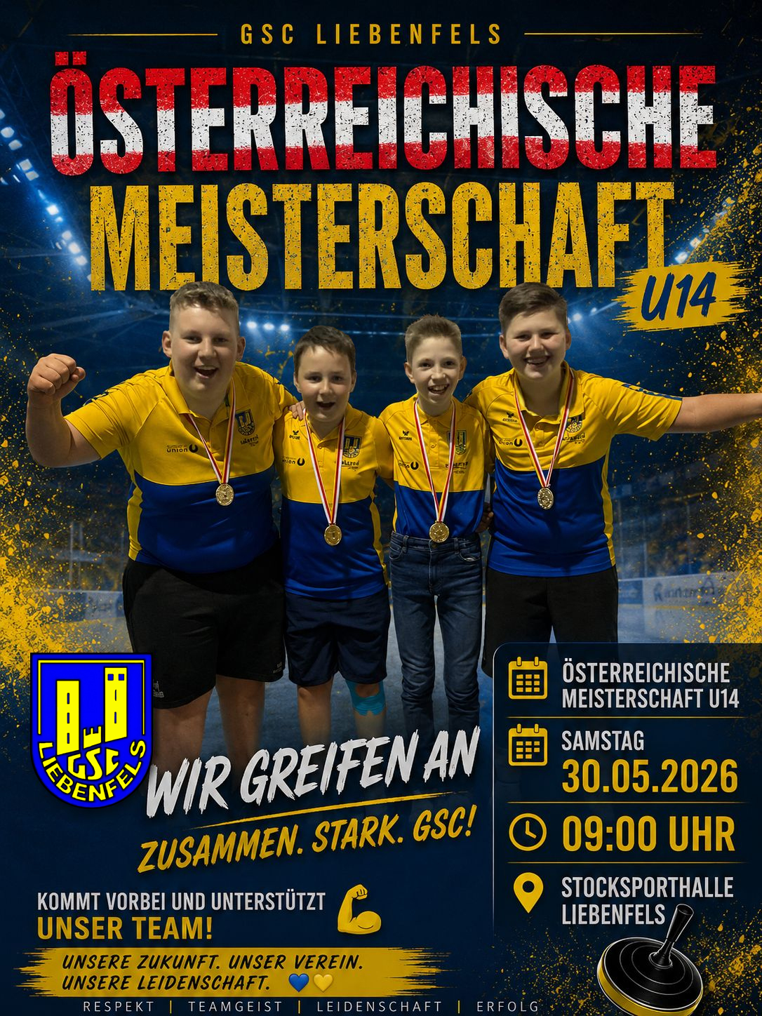 ÖSTERREICHISCHE MEISTERSCHAFT U14 IN LIEBENFELS!